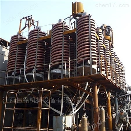 新疆洗煤螺旋溜槽 5LL1500玻璃钢重选溜槽