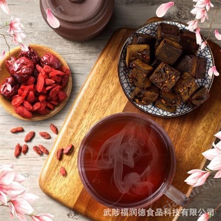 红枣姜茶块状老红糖傲格速溶黑糖厂家直供OEM代加工