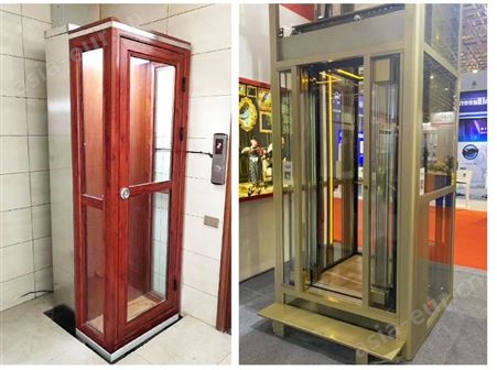 临沂地区家用电梯别墅电梯二三四层液压小电梯鸿川液压电梯厂家