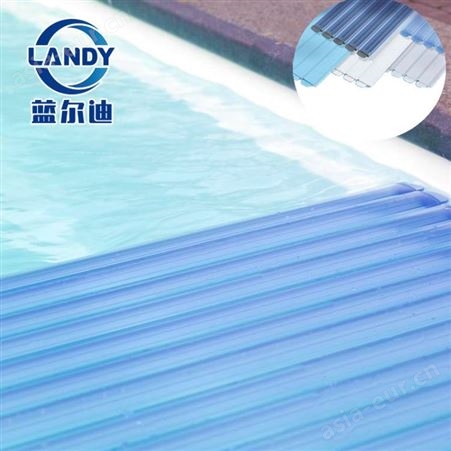 室外游泳池电动盖 蓝尔迪 量池定制 安全防护避免失足落水 承重能力强