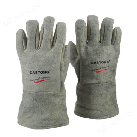 厂家批发卡斯顿耐高温手套300度户外烧烤温度防阻燃劳保工业手套