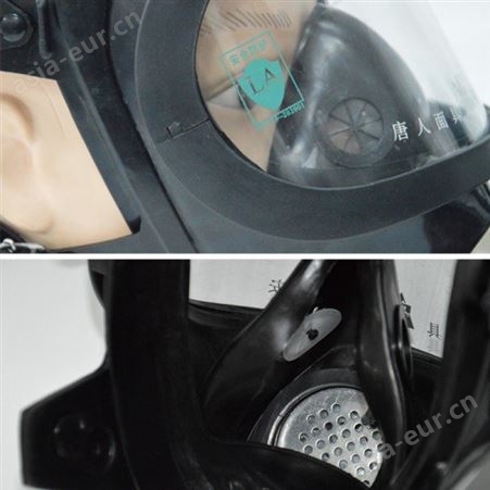 唐人大视野防毒面具防有机气体无机气体二氧化碳二氧化硫氨气面罩