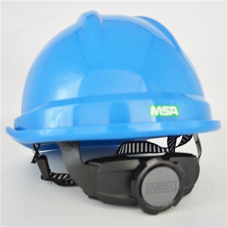 梅思安V-Gard标准安全帽施工地建筑工程ABS超爱戴旋钮安全帽批发