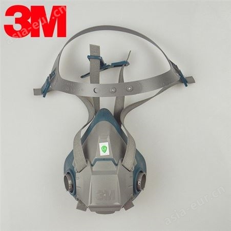 3M硅胶防毒面具6502配6000七件套实验室喷漆甲醛劳保呼吸防护套装