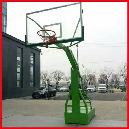 平箱底座篮球架 地埋篮球架 通奥 体育馆用电动篮球架