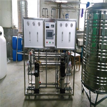 JF冷饮加工净化水设备 0.5吨触摸屏水处理设备 峻峰直饮水工程