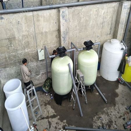 出水10吨自动软化器降低水硬度 酒店宾馆物理过滤纯净水设备