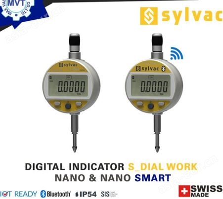 供应瑞士进口sylvac SDial ADVANCED S/25/0.001数字指示器