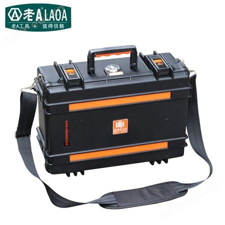 老A（LAOA）手提仪表箱 防水防震箱仪器箱设备箱 工具收纳箱14英寸 LA115114