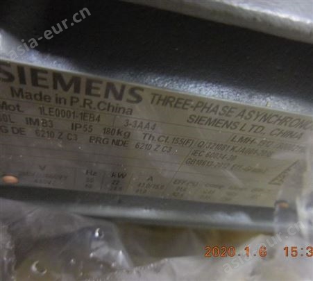 电机 1LE0001-1CB03-3AA4 Siemens西门子