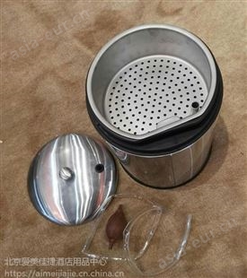 创意不锈钢茶渣过滤桶功夫茶道带下水、箅子及排水软管茶水桶